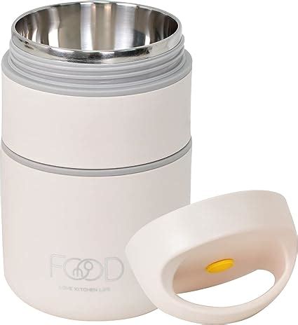 Zimoer Thermos Alimentaire Chaud Ml Boite Isotherme Repas Chaud En