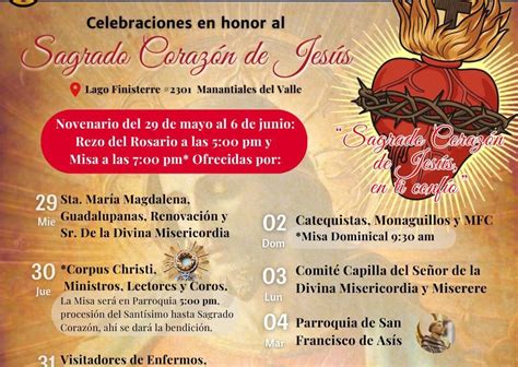 Invitan En Ramos Arizpe A Fiesta Patronal En Honor Al Sagrado Corazón