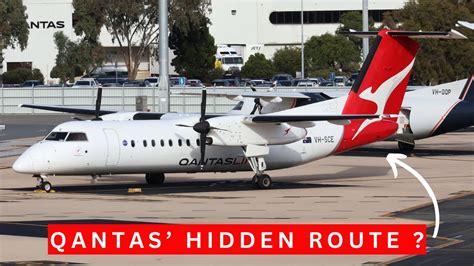 Trip Report Qantaslink Bombardier Dash 8 Q300 Adelaide Melbourne Economy Class Youtube