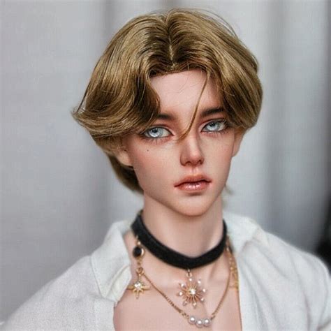 1 3 BJD Doll Uncle Man Nude Resin Jointed Male Body Puppe Eyes Face