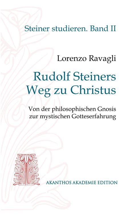 Neu Rudolf Steiners Weg Zu Christus Anthroblog