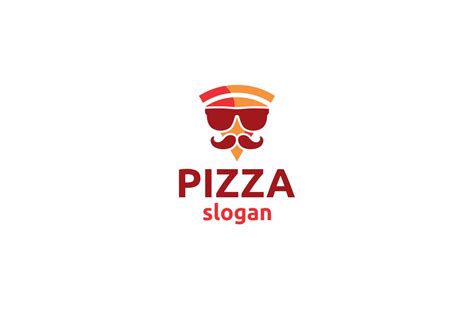 cool pizza logo masterbundles