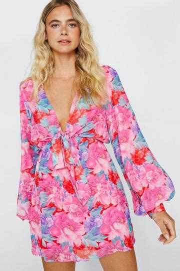 Pink Floral Dresses Pink Flower Dresses Nasty Gal