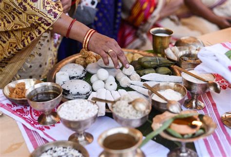 Bhogali Bihu Festival Of Assam Stock Photo Image Of Magh Bihu