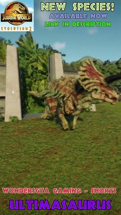 Ultimasaurus New Species Mod Jurassic World Evolution 2 Mods Shorts Youtube