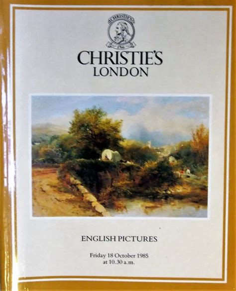 Christie S English Pictures London Applecross Antiques