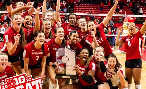 Wisconsin Captures Big Ten Conference Volleyball Title Vcp