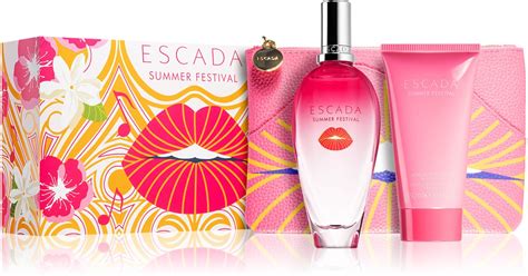 Escada Summer Festival Coffret Cadeau Pour Femme Ii Notino Be