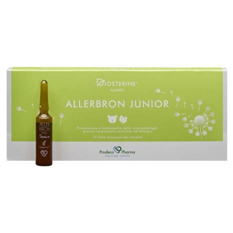 Biosterine Allergy Allerbron Junior Fiale Prodeco Pharma