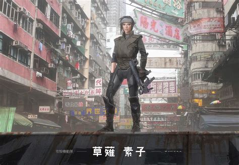 ArtStation Ghost In The Shell Major S Tactical And Thermoptics