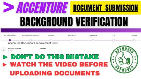 Accenture Background Verification Process Explained Don T Risk Your