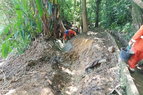 Obras De Recupera O Da Br No Litoral Entram Na Fase De Conten O