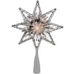 Northlight In Silver Glitter Star Cut Out Design Christmas Tree