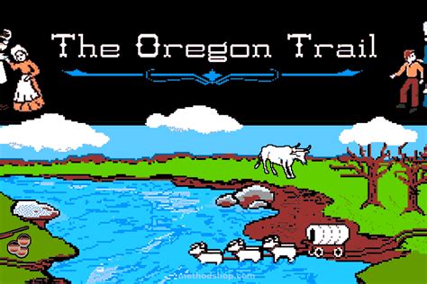 Creating the classic 80s version of The Oregon Trail