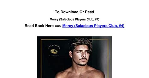 Download Pdf Mercy Salacious Players Club 4 By Sara Catepdf Docdroid