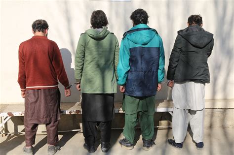 Four Member Group Of Thieves Held In Kabul