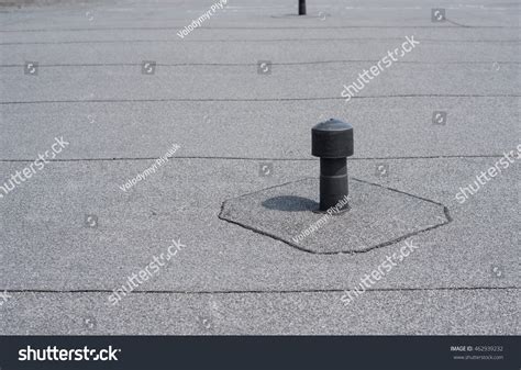 Roof Ventilation Aerator Flat Roof Ventilation Stock Photo