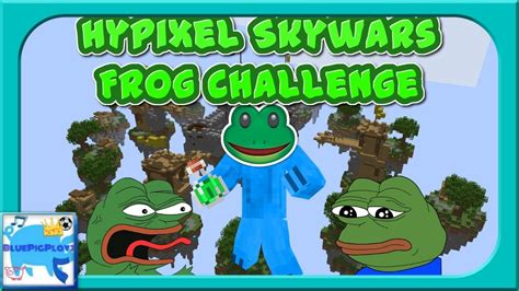 The Frog Kit Challenge Hypixel Skywars Challenge Youtube