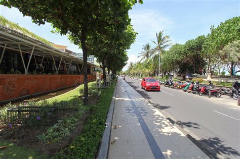 Jalan Pantai Kuta Near Beachwalk Shopping Center In Kuta Bali