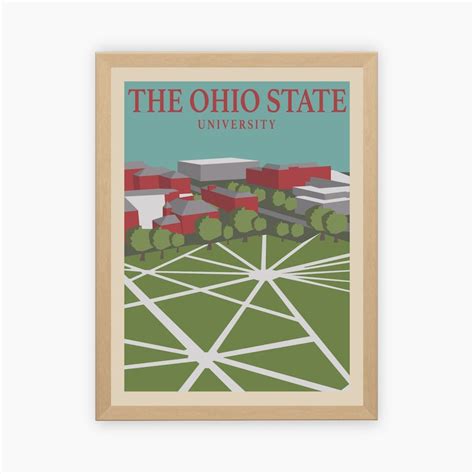 Ohio State Art Etsy