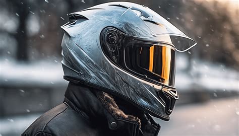 Casque moto comment réagir face à une visière gelée