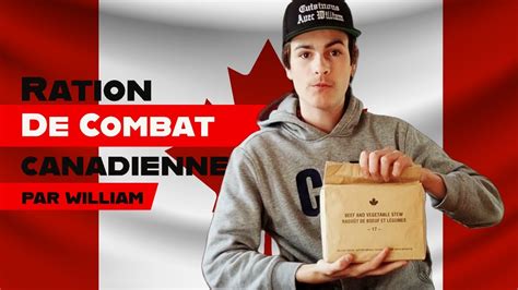 Découverte d une Ration de Combat Militaire Canadienne 2023 Goût et