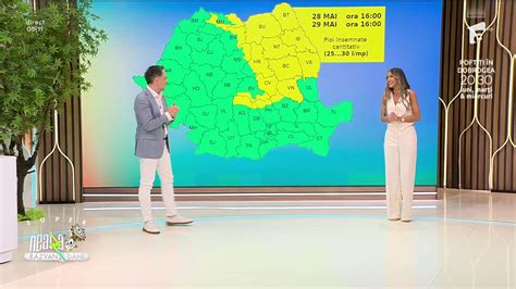 Super Neatza Mai Prognoza Meteo Cu Diana Munteanu