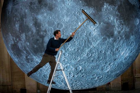 Luke Jerram Museum Of The Moon Exhibition At 20 21 Visual Arts