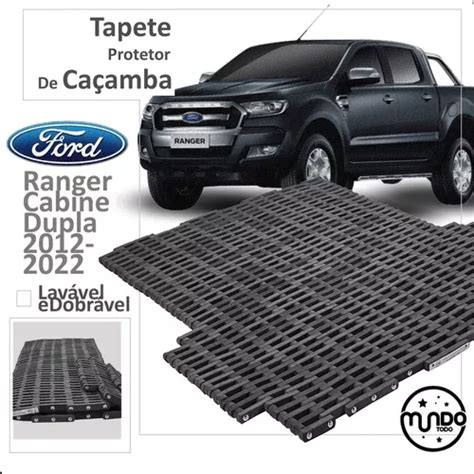 Ford Ranger Dupla Tapete Ca Amba Puxe Empurre R Em