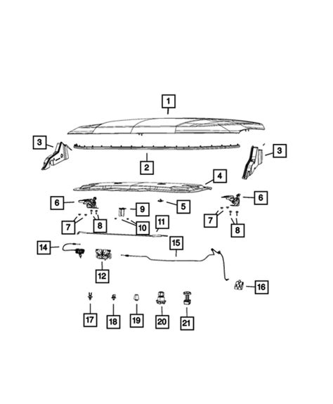 Hood And Hood Release For 2020 Jeep Compass Mopar Online Parts