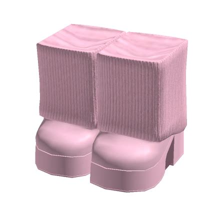 Pink Boots With Leg Warmers S Code Price RblxTrade