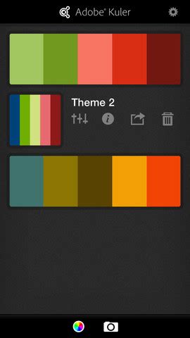 New Adobe Kuler iPhone app allows you to capture color themes anytime ...