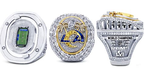 The Los Angeles Rams Super Bowl LVI Ring Has The Most Diamond Carat