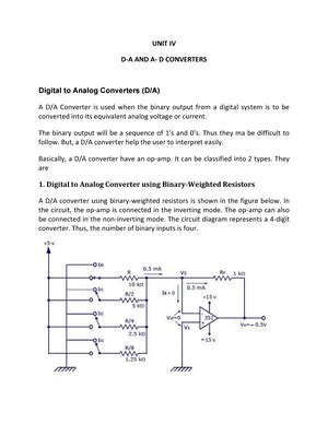 Digital Electronics Notes DIGITAL ELECTRONICS 1 Devices Digital