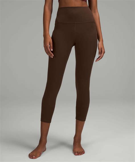 Lululemon Align High Rise Pant With Pockets 25 Java First Release