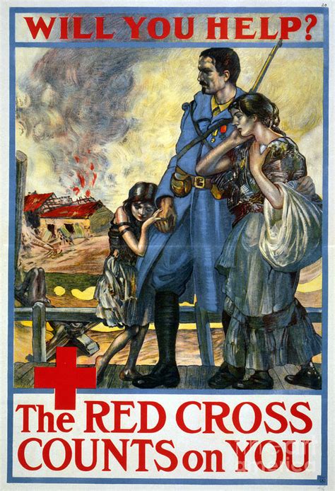 Red Cross Poster 1917 Photograph By Granger Fine Art America