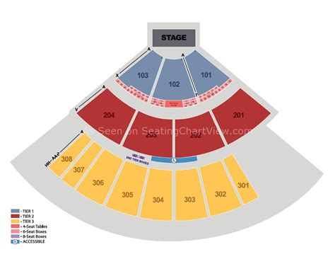 Oak Mountain Amphitheatre, Pelham AL | Seating Chart View