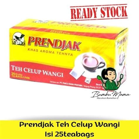 Jual Teh Prendjak Celup 25 Sachet Teh Celup Wangi HALAL Shopee