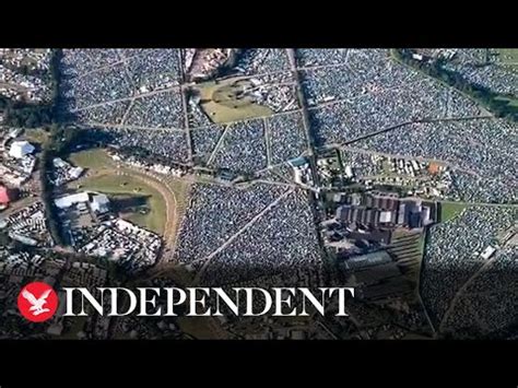 Glastonbury Drone Footage Shows How Big Festival Really Is Youtube