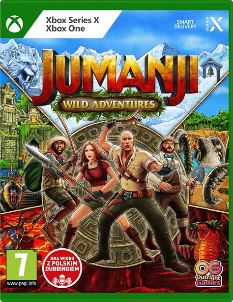 Jumanji Dzikie Przygody Gra Xbox One Kompatybilna Z Xbox Series X