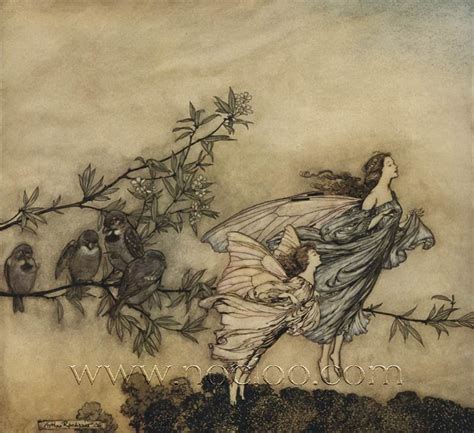 Arthur Rackham Illustrations For Peter Pan In Kensington Garden 1906