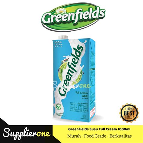 Jual Greenfield Susu UHT Greenfield Susu Full Cream 1000ml Susu UHT