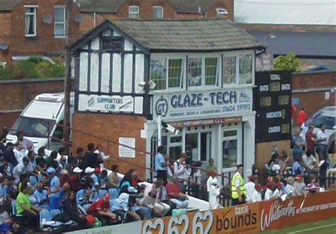 press box called  signal box   county ground