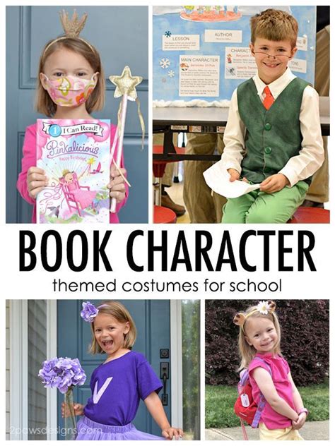 The Book Character Costumes For School