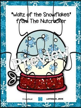 Waltz Of The Snowflakes From The Nutcracker Puzzles By TrinityMusic