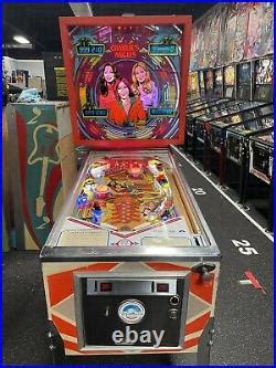 1978 Gottlieb Charlies Angels Pinball Machine Cheryl Ladd Jaclyn Smith