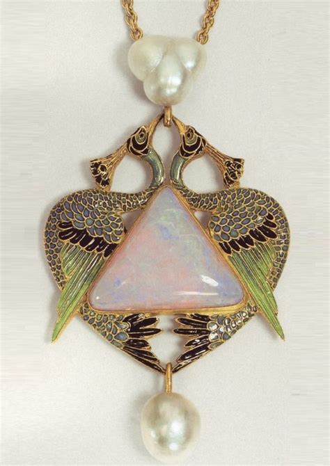 Rene Lalique Art Nouveau jewellery - Kaleidoscope effect