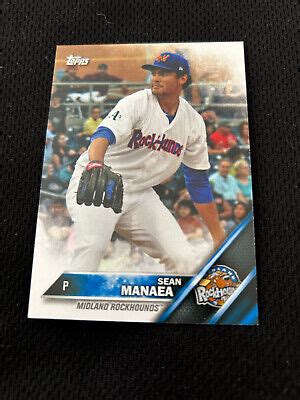 SEAN MANAEA ROOKIE MINOR LEAGUE TOPPS 2016 NEW YORK METS RC BASEBALL