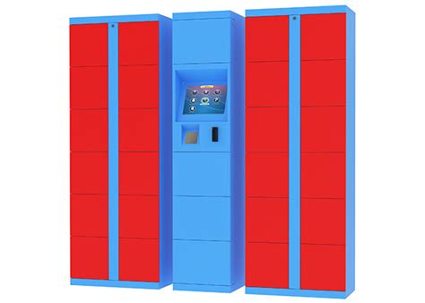 Intelligent Outdoor Fresh Food Parcel Delivery Lockers With Remote