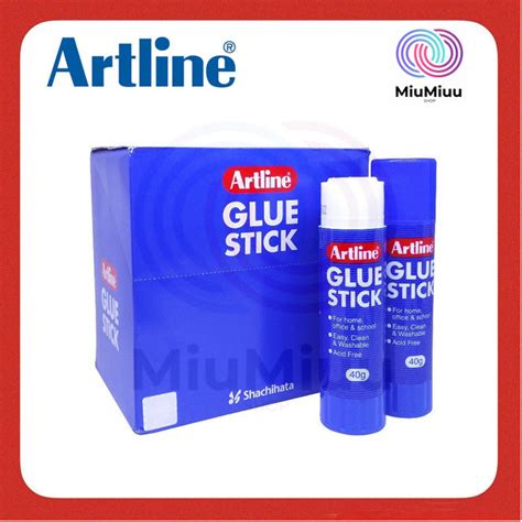 Jual LEM KERTAS STIK BESAR 25 GR ARTLINE LEM EG 25 GLUE STICK SEKOLAH